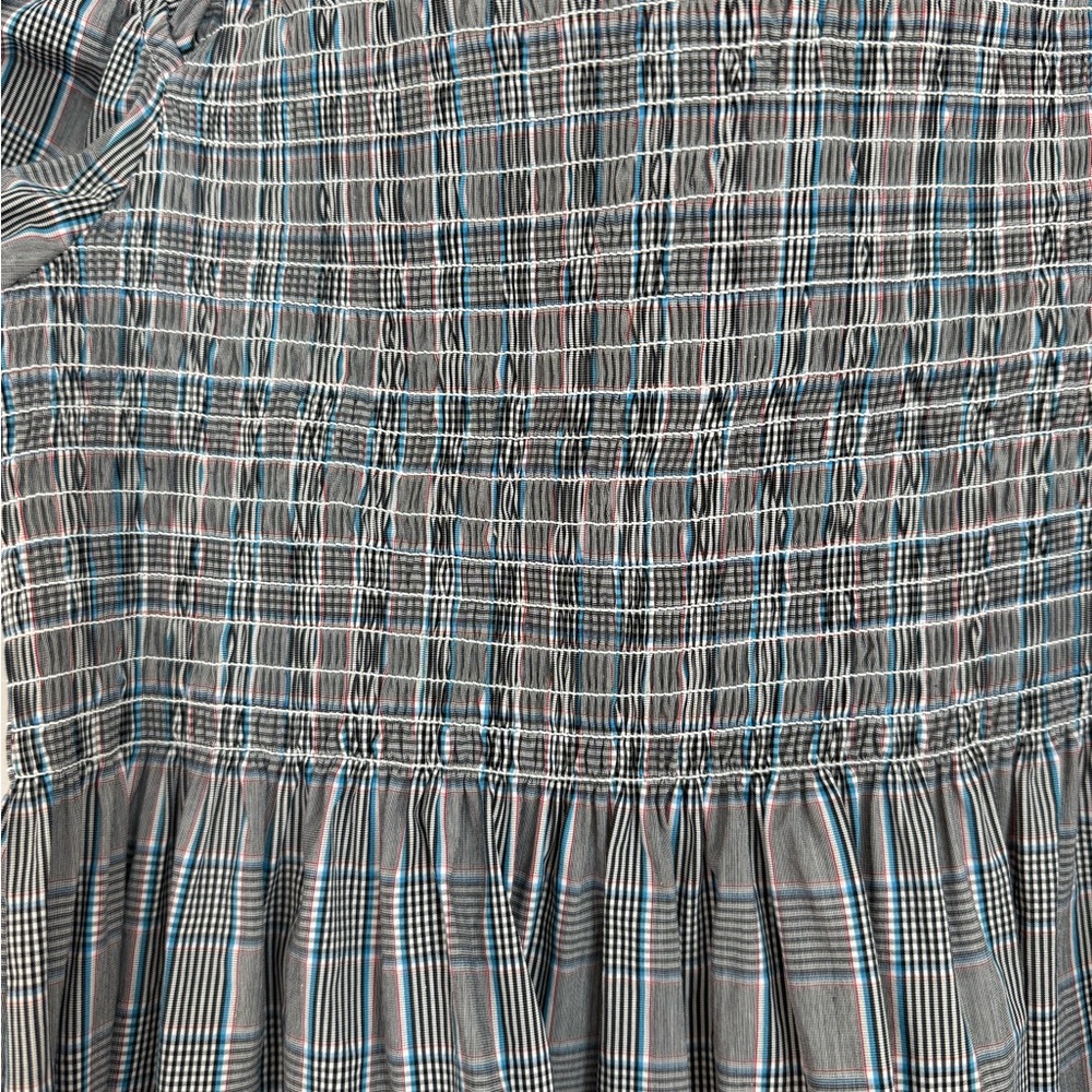 Hill House Gray Tartan Mini Dress - Picture 5 of 10